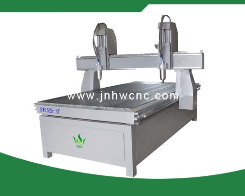 SW1525-2T Double Head Woodworking Carving Machine